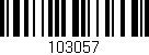 Código de barras (EAN, GTIN, SKU, ISBN): '103057'