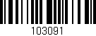 Código de barras (EAN, GTIN, SKU, ISBN): '103091'