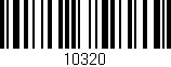 Código de barras (EAN, GTIN, SKU, ISBN): '10320'