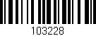 Código de barras (EAN, GTIN, SKU, ISBN): '103228'