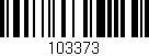 Código de barras (EAN, GTIN, SKU, ISBN): '103373'