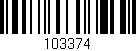 Código de barras (EAN, GTIN, SKU, ISBN): '103374'