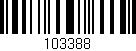 Código de barras (EAN, GTIN, SKU, ISBN): '103388'