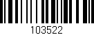 Código de barras (EAN, GTIN, SKU, ISBN): '103522'
