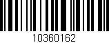 Código de barras (EAN, GTIN, SKU, ISBN): '10360162'