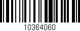 Código de barras (EAN, GTIN, SKU, ISBN): '10364060'