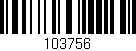 Código de barras (EAN, GTIN, SKU, ISBN): '103756'