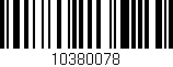 Código de barras (EAN, GTIN, SKU, ISBN): '10380078'