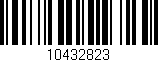 Código de barras (EAN, GTIN, SKU, ISBN): '10432823'