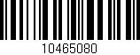 Código de barras (EAN, GTIN, SKU, ISBN): '10465080'