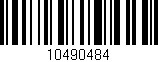 Código de barras (EAN, GTIN, SKU, ISBN): '10490484'