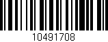 Código de barras (EAN, GTIN, SKU, ISBN): '10491708'