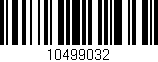 Código de barras (EAN, GTIN, SKU, ISBN): '10499032'