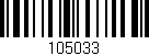 Código de barras (EAN, GTIN, SKU, ISBN): '105033'
