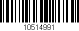 Código de barras (EAN, GTIN, SKU, ISBN): '10514991'