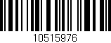 Código de barras (EAN, GTIN, SKU, ISBN): '10515976'