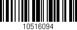 Código de barras (EAN, GTIN, SKU, ISBN): '10516094'