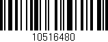 Código de barras (EAN, GTIN, SKU, ISBN): '10516480'