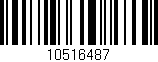 Código de barras (EAN, GTIN, SKU, ISBN): '10516487'