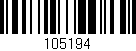 Código de barras (EAN, GTIN, SKU, ISBN): '105194'