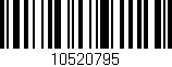Código de barras (EAN, GTIN, SKU, ISBN): '10520795'