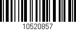 Código de barras (EAN, GTIN, SKU, ISBN): '10520857'