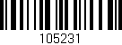 Código de barras (EAN, GTIN, SKU, ISBN): '105231'