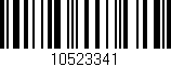 Código de barras (EAN, GTIN, SKU, ISBN): '10523341'