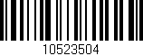 Código de barras (EAN, GTIN, SKU, ISBN): '10523504'