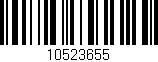 Código de barras (EAN, GTIN, SKU, ISBN): '10523655'