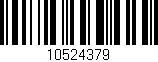 Código de barras (EAN, GTIN, SKU, ISBN): '10524379'