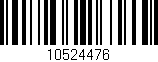 Código de barras (EAN, GTIN, SKU, ISBN): '10524476'