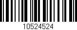 Código de barras (EAN, GTIN, SKU, ISBN): '10524524'