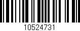 Código de barras (EAN, GTIN, SKU, ISBN): '10524731'