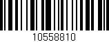 Código de barras (EAN, GTIN, SKU, ISBN): '10558810'