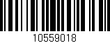Código de barras (EAN, GTIN, SKU, ISBN): '10559018'