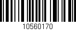 Código de barras (EAN, GTIN, SKU, ISBN): '10560170'