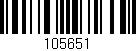 Código de barras (EAN, GTIN, SKU, ISBN): '105651'
