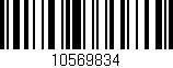 Código de barras (EAN, GTIN, SKU, ISBN): '10569834'