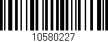 Código de barras (EAN, GTIN, SKU, ISBN): '10580227'