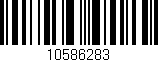 Código de barras (EAN, GTIN, SKU, ISBN): '10586283'