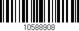 Código de barras (EAN, GTIN, SKU, ISBN): '10588908'