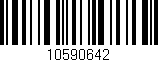 Código de barras (EAN, GTIN, SKU, ISBN): '10590642'