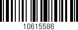 Código de barras (EAN, GTIN, SKU, ISBN): '10615586'