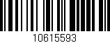 Código de barras (EAN, GTIN, SKU, ISBN): '10615593'