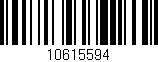 Código de barras (EAN, GTIN, SKU, ISBN): '10615594'