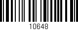 Código de barras (EAN, GTIN, SKU, ISBN): '10648'
