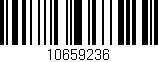 Código de barras (EAN, GTIN, SKU, ISBN): '10659236'