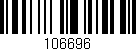 Código de barras (EAN, GTIN, SKU, ISBN): '106696'