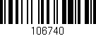Código de barras (EAN, GTIN, SKU, ISBN): '106740'